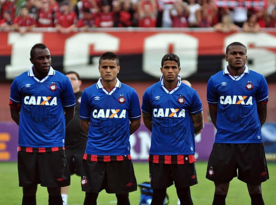 camisa azul Atlético-PR