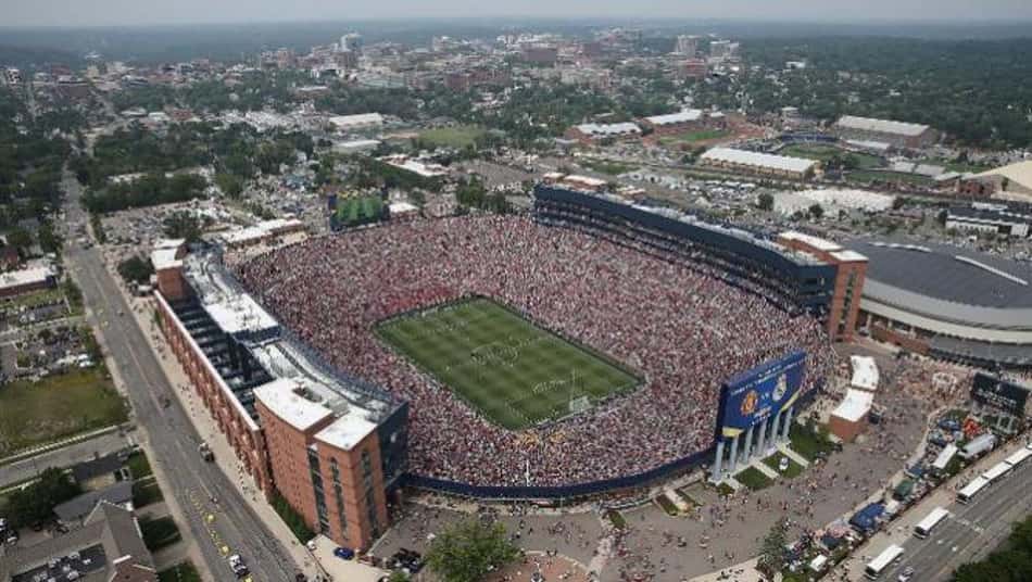 Jogo entre Real Madrid e Manchester United em 2014 levou quase 110 mil ao amistoso disputado em Michigan