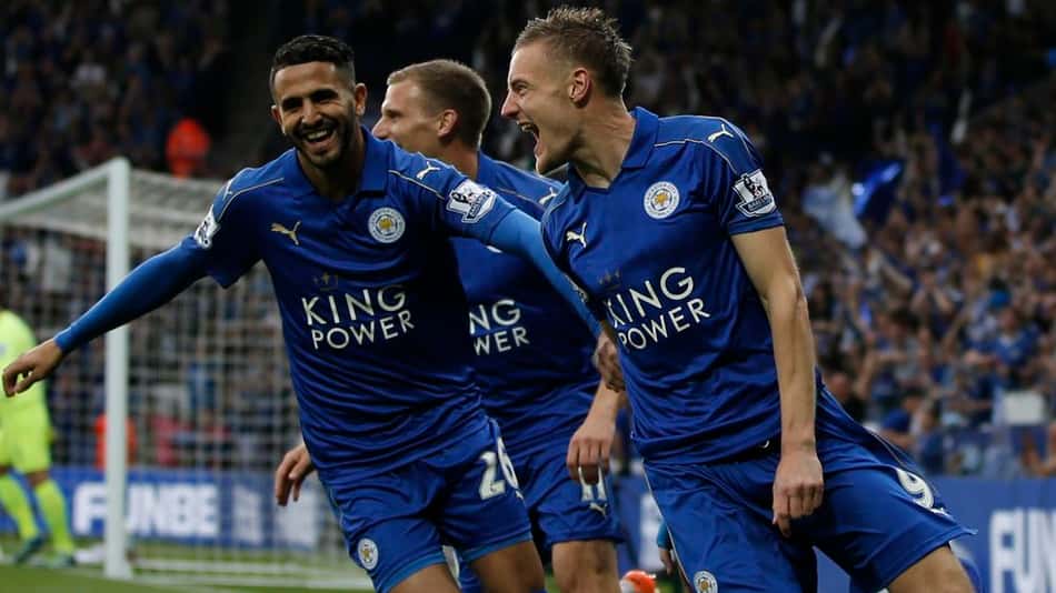 Vardy e Mahrez - Leicester