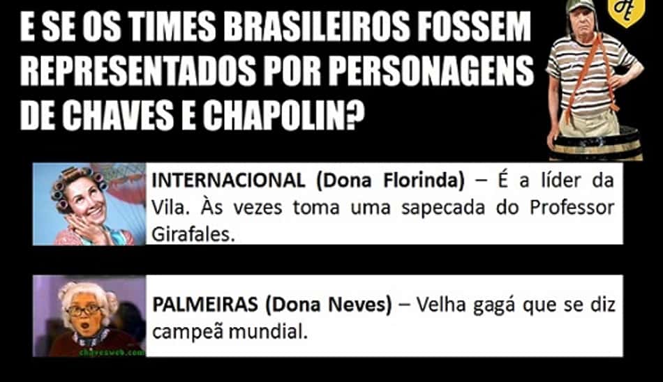 Times e personagens do Chaves
