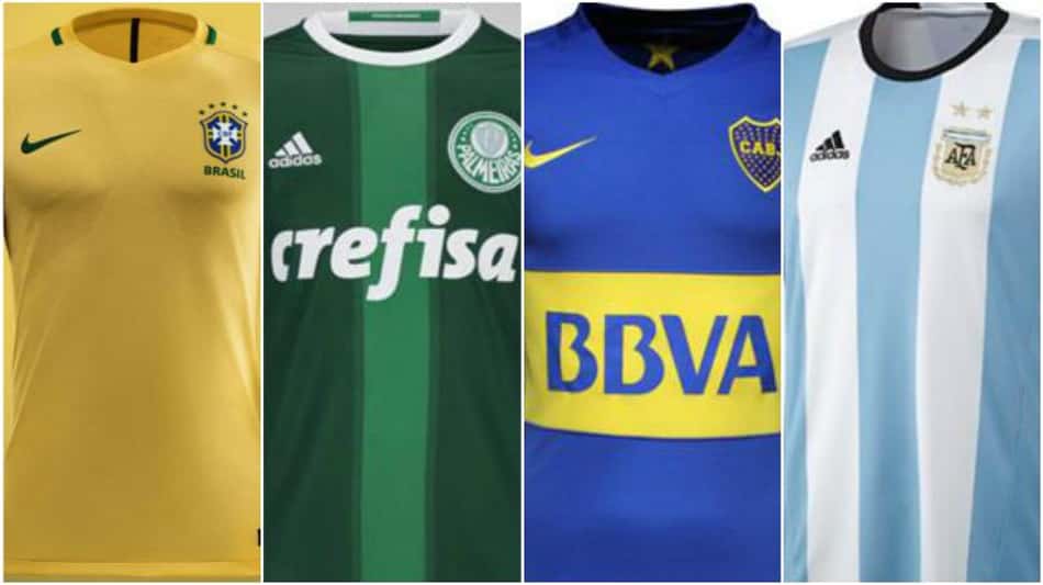Qual é a camisa mais bonita do futebol mundial? Vote!