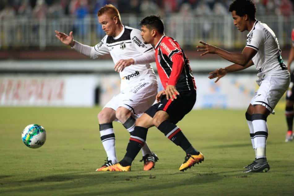 Série B: Joinville sai na frente, mas Ceará busca o empate na Arena