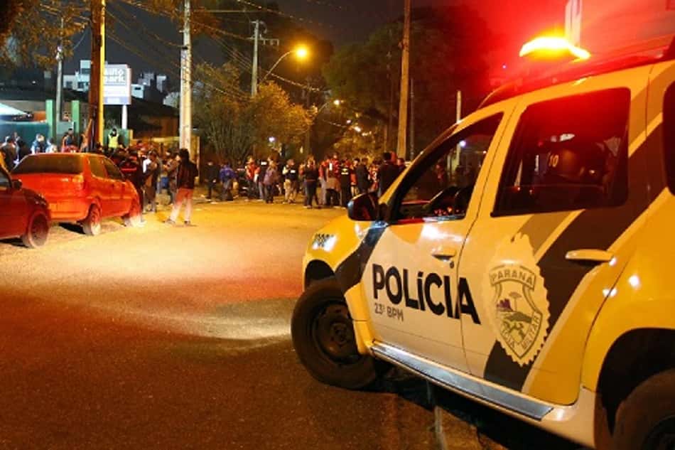Briga antes do clássico Coritiba e Atlético-PR deixa quatro feridos
