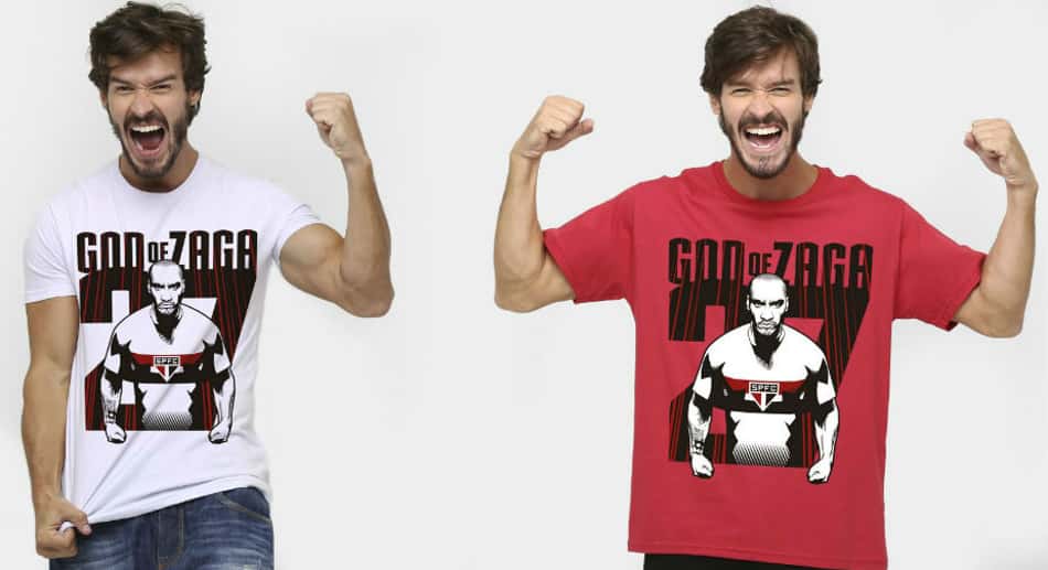 Depois de Dios, São Paulo agora vende camisetas do 'God of Zaga'