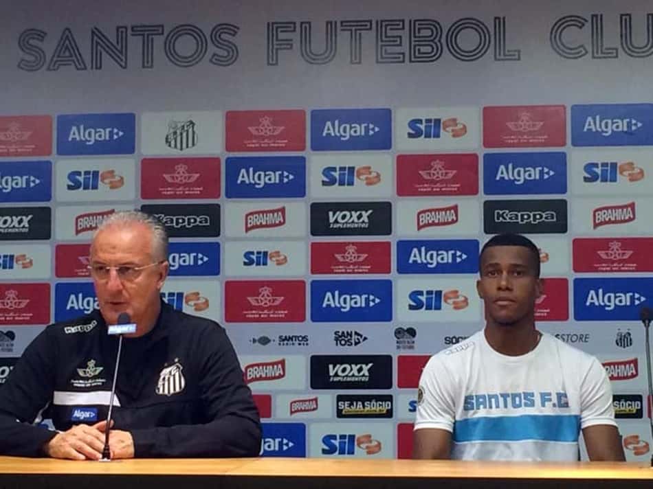 Dorival Júnior e Copete,em coletiva após a partida 