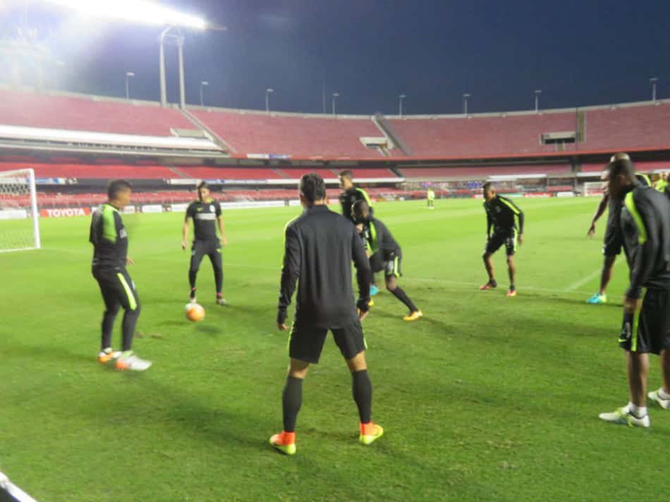 Atlético Nacional treina no 'mítico Morumbi' e já tem time provável