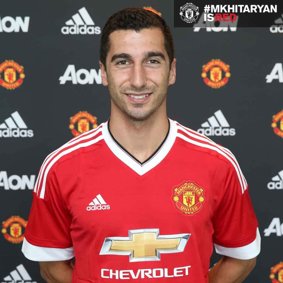 Mkhitaryan é apresentado no United: 'É um sonho que se realiza'