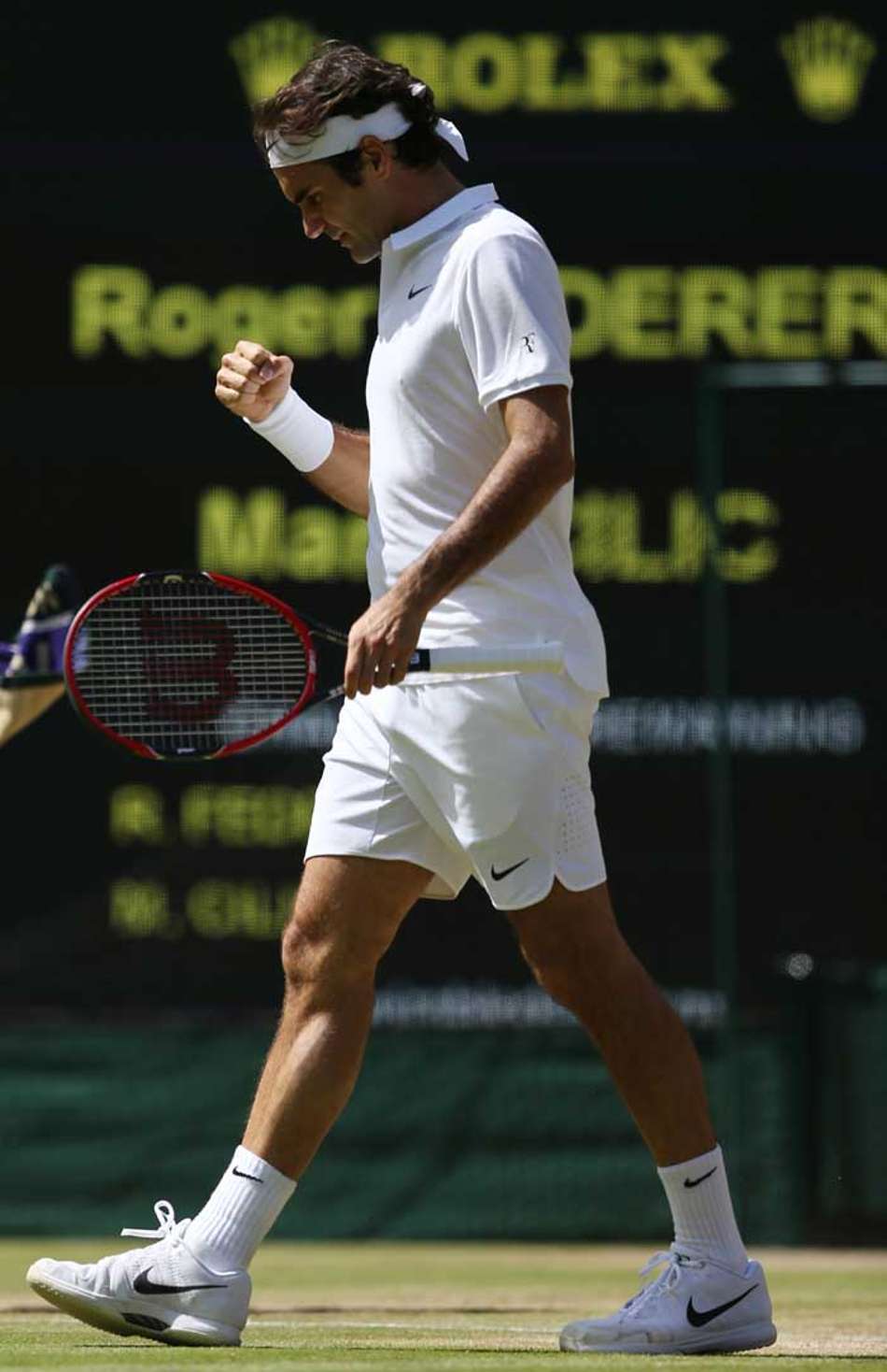 FOTOS: relembre a história de Federer em Wimbledon