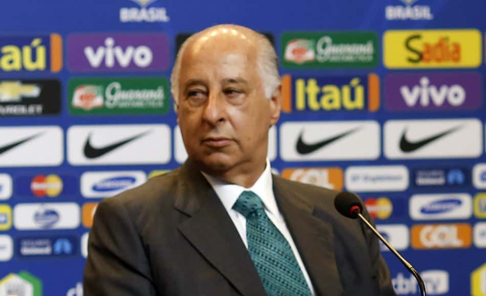 Del Nero estava em reunião quando soube de suspensão. E não pode pisar na CBF