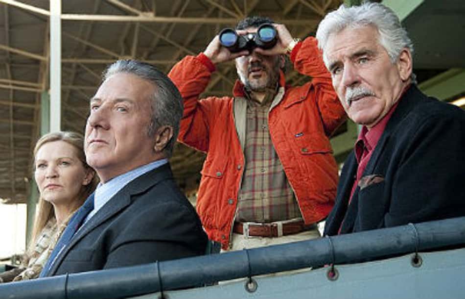 Hoffman estrela 'Lucky', série que mostra os bastidores do turfe