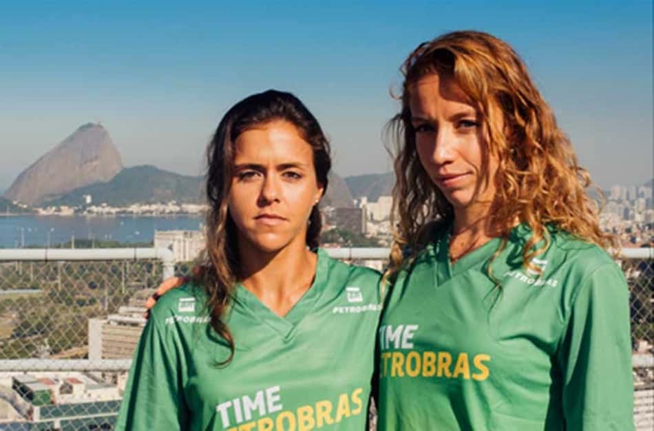 Fernanda Nunes e Vanessa Cozzi a serviço do remo