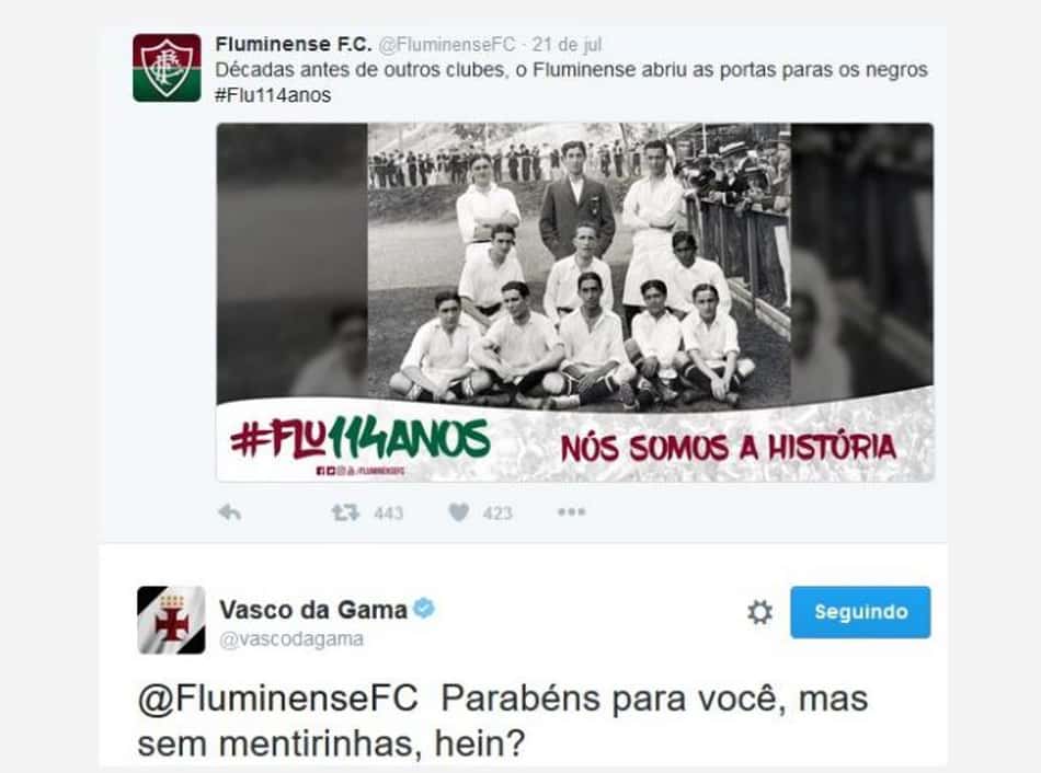 Humor esportivo - Fluminense x Vasco