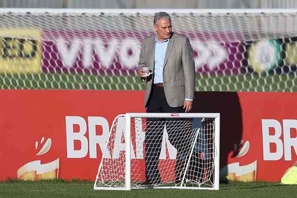 Tite - Treino Seleção Olimpica (foto:Lucas Figueiredo / MoWA Press)