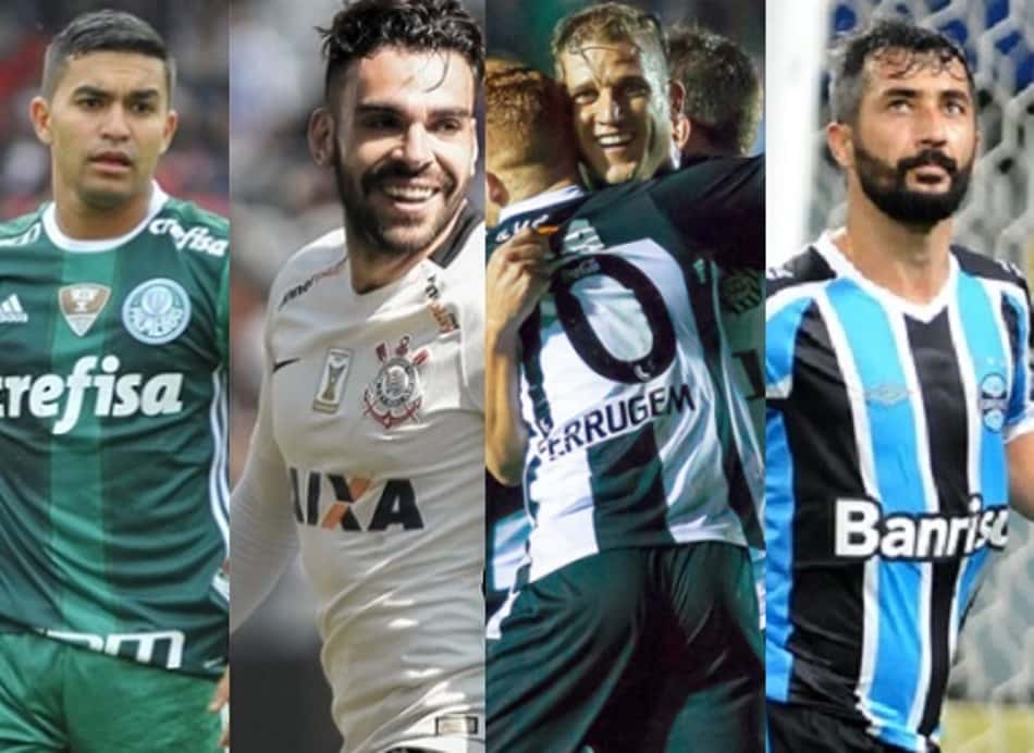 Palmeiras, Corinthians, Grêmio e Figueirense são os clubes que lideram mais estatísticas no Brasileirão