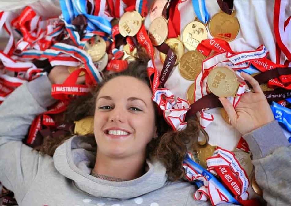 Katinka Hosszu, a Dama de Ferro da natação mundial<br>