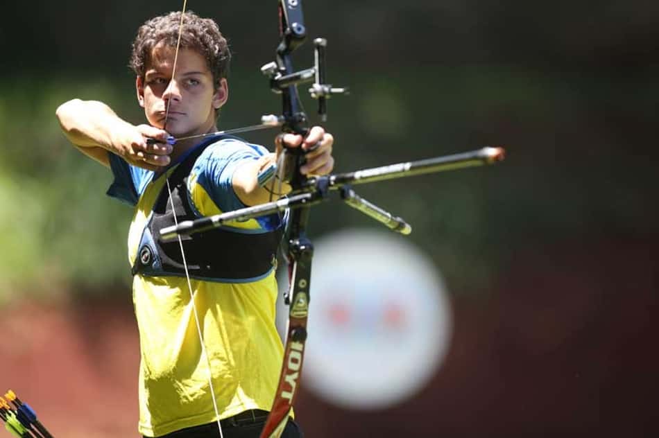 Seleção de tiro com arco para nas oitavas de final