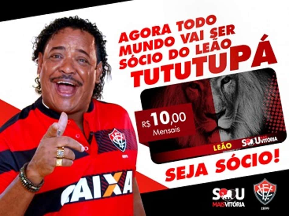 Com Compadre Washington, Vitória lança modalidade de sócios a R$ 10
