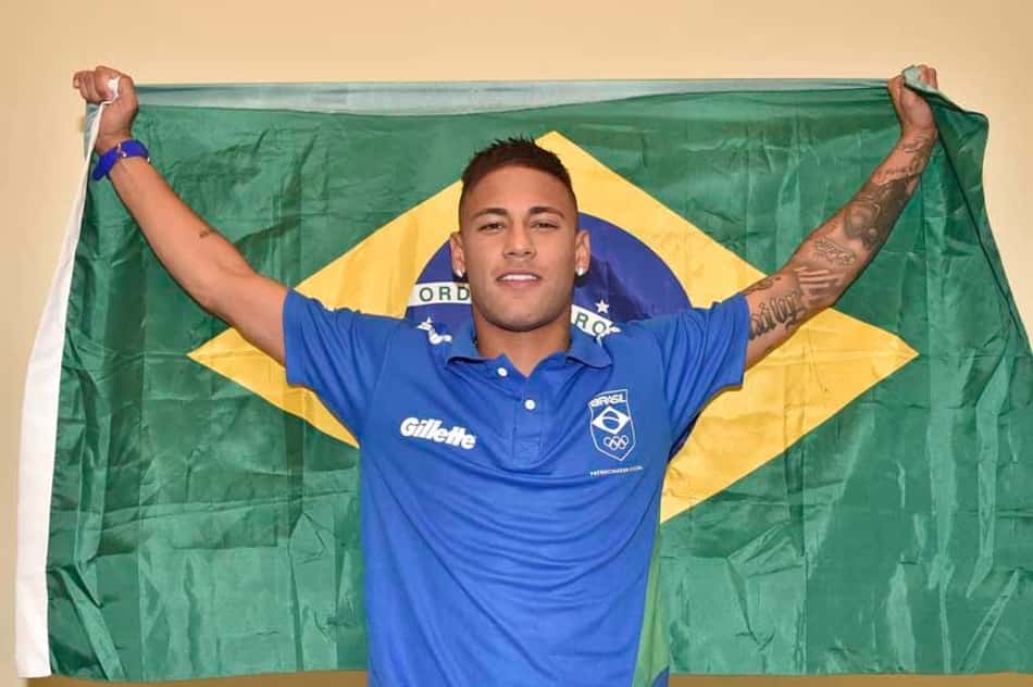 Neymar repetiu gesto de ex-maratonista