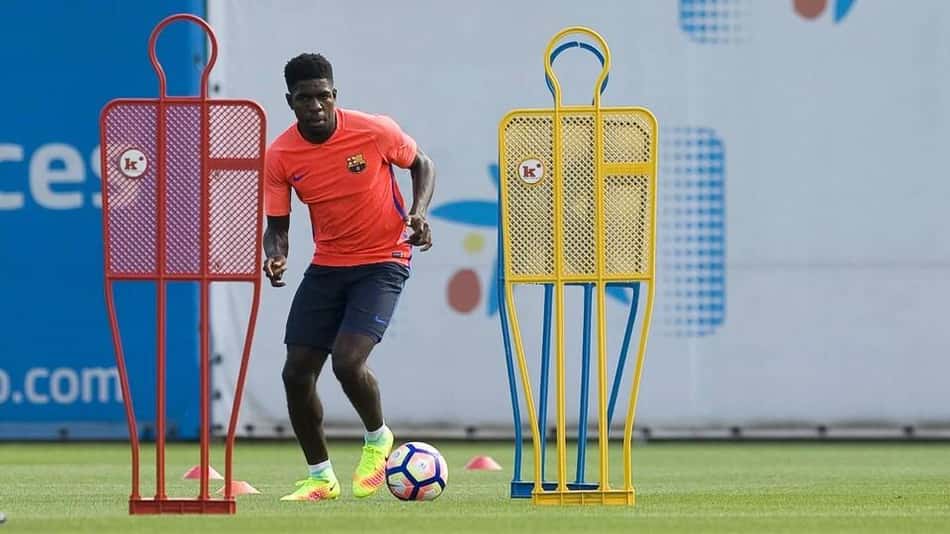 Após férias prolongadas, Umtiti e André Gomes treinam no Barcelona