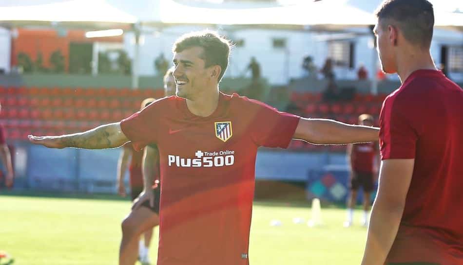 Griezmann volta a treinar pelo Atlético após ser vice da Eurocopa