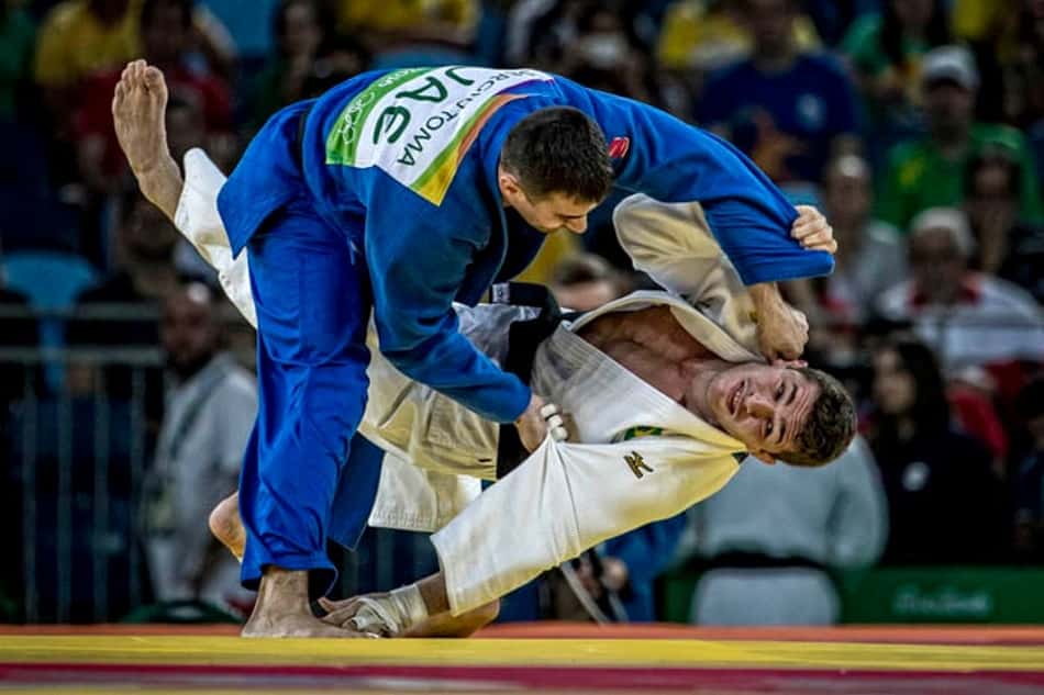 Victor Penalber cai na segunda luta nos Jogos Olímpicos do Rio