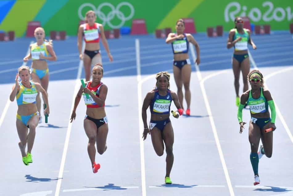 Atletismo - Revezamento 4 x 100