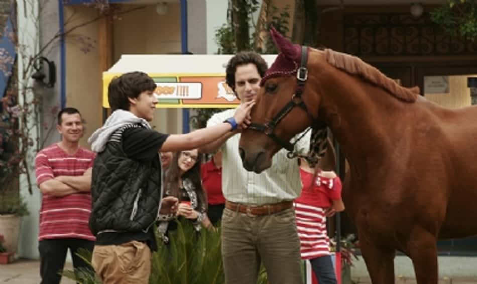 Novela revela preparativos para a disputa de um páreo