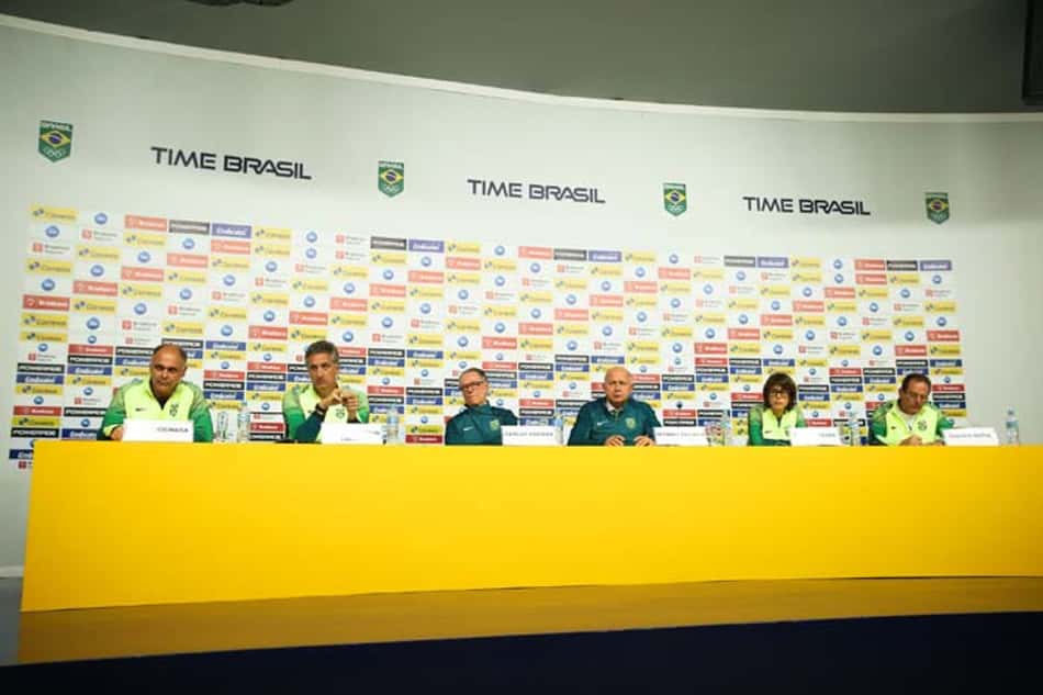 Dirigentes do COB deram entrevista nesta segunda 