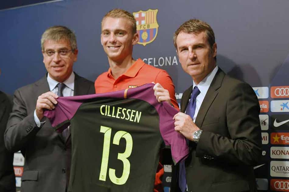 Barcelona apresenta Cillessen, que chega para substituir Bravo