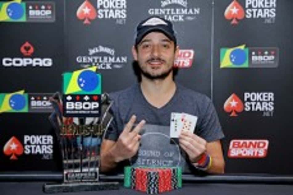 BSOP Natal: Felipe Rubino consegue mais um troféu no evento Heads-Up