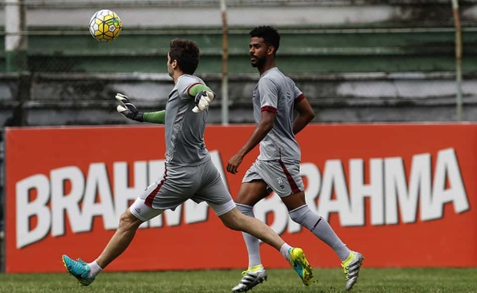 Renato Chaves durante o treinamento do Fluminense (Foto: Nelson Perez/Fluminense F.C.)