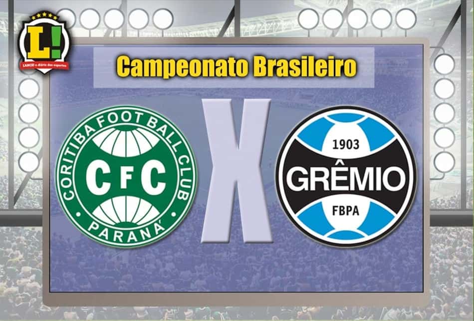 Em ascensão, Coritiba recebe um Grêmio em queda no Couto Pereira
