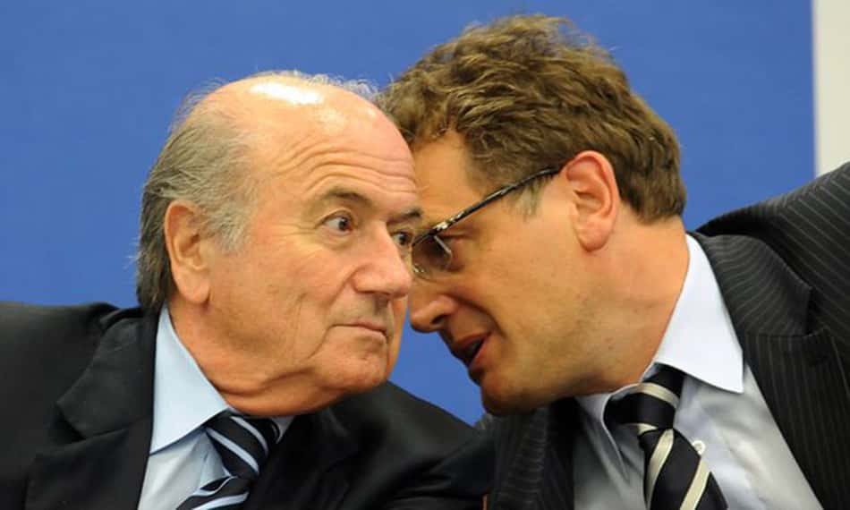 Joseph Blatter e Jérôme Valcke