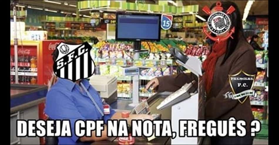 Os melhores memes da vitória do Santos sobre o Corinthians