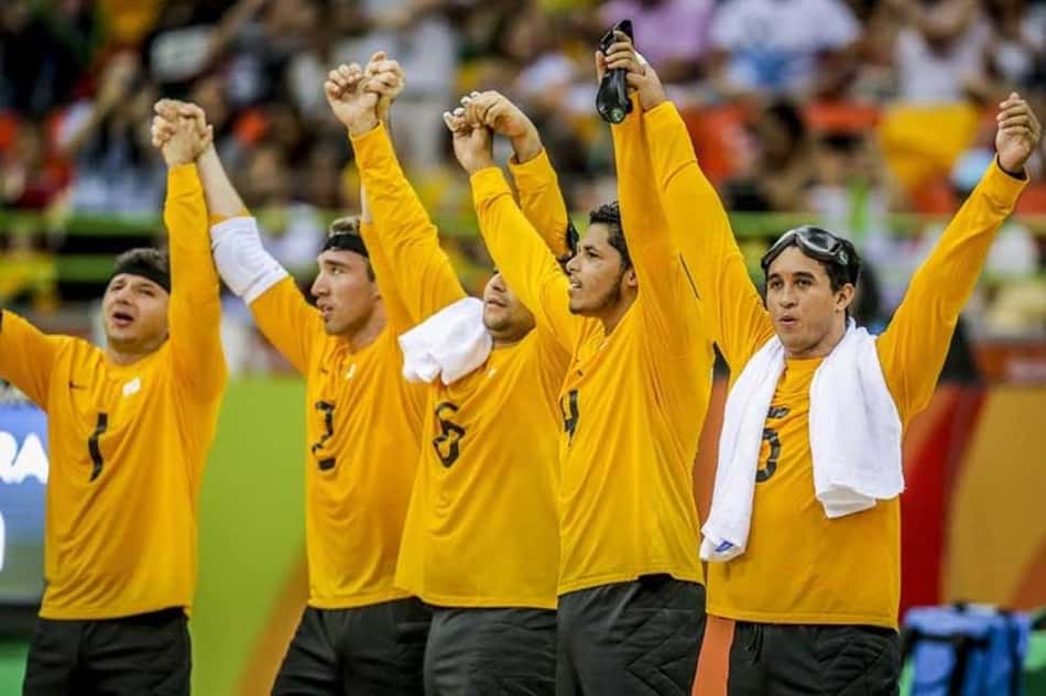 Seleções de goalball do Brasil avançam com 'sangue nos olhos'