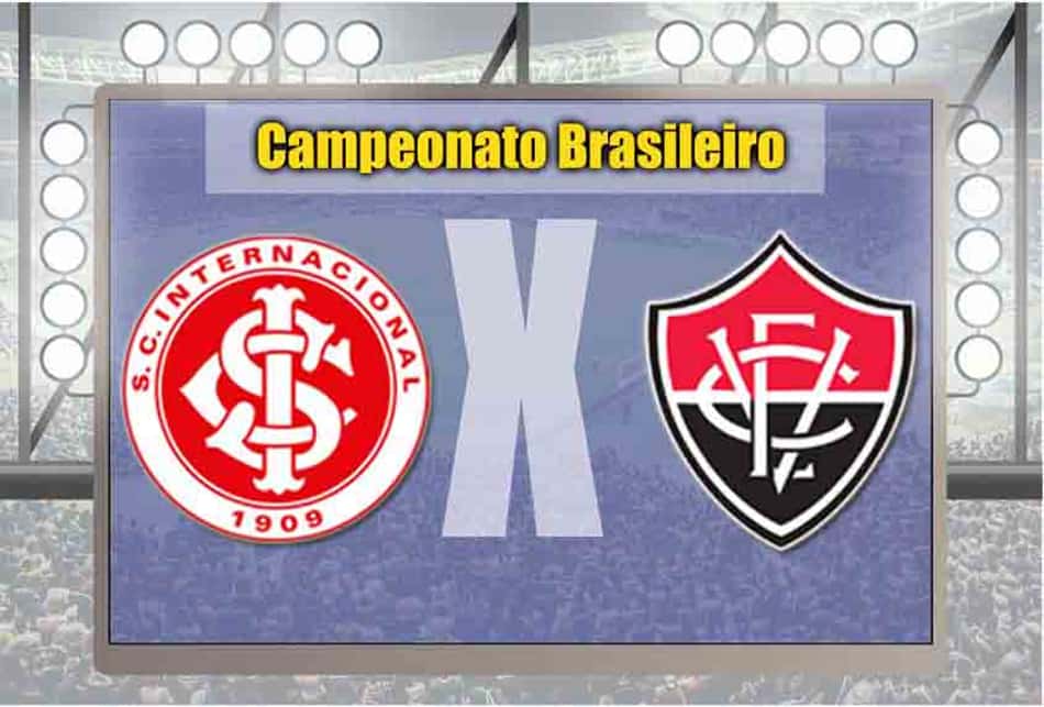 Internacional e Vitória fazem duelo direto contra a zona do descenso