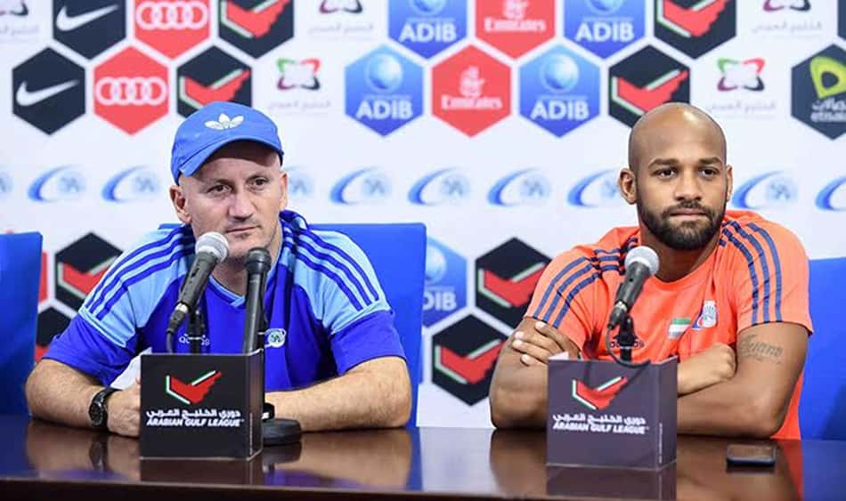 Fellipe Bastos encara seu ex-clube na estreia da Liga dos Emirados Árabes