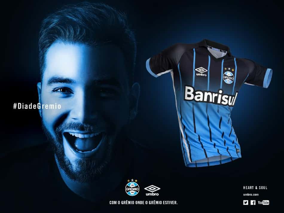 Grêmio e Umbro lançam nova terceira camisa do clube. Veja imagens!