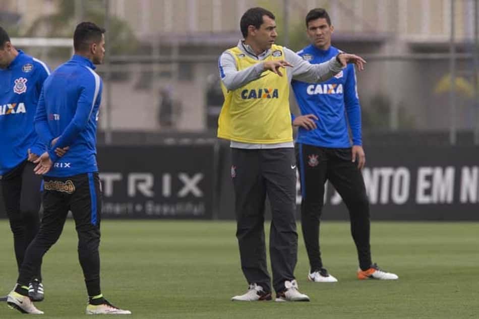 Timão fez último treino antes de encarar o Flu