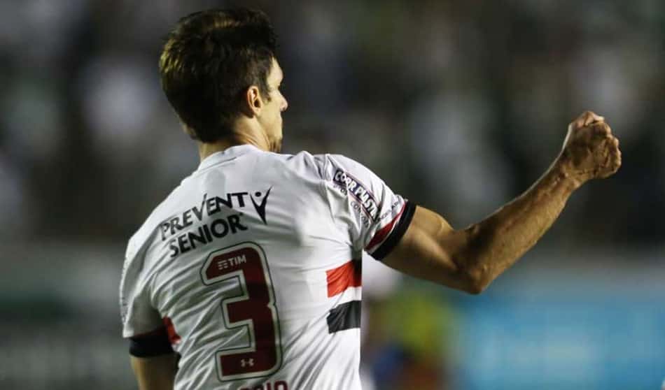 Rodrigo Caio fez o gol do São Paulo em Caxias 