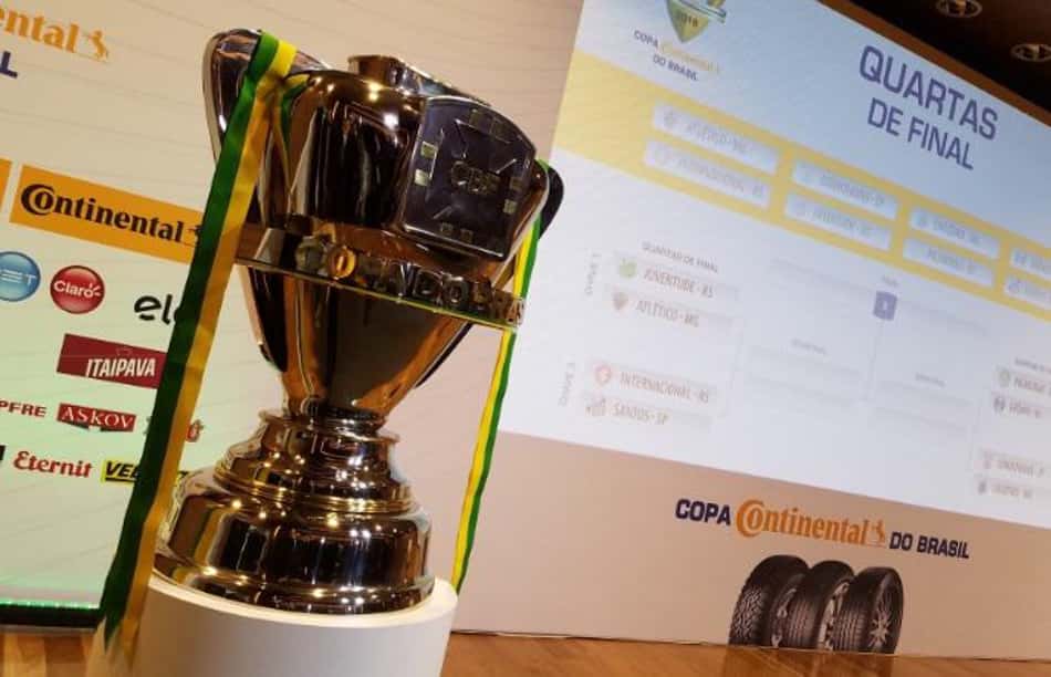 Copa do Brasil tem confrontos das quartas de final definidos