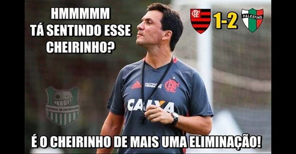 Os 30 melhores memes da eliminação do Flamengo na Sul-Americana