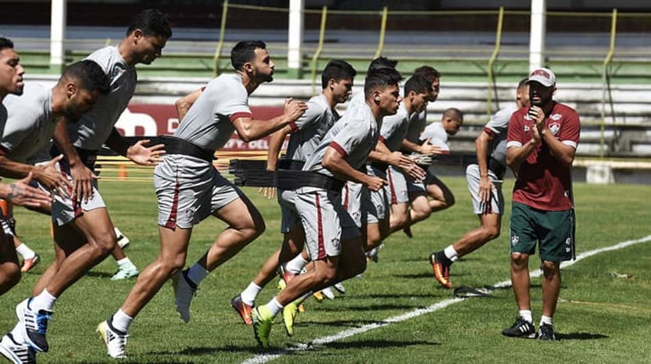 Acompanhe a preparação do Fluminense para o clássico com Fla