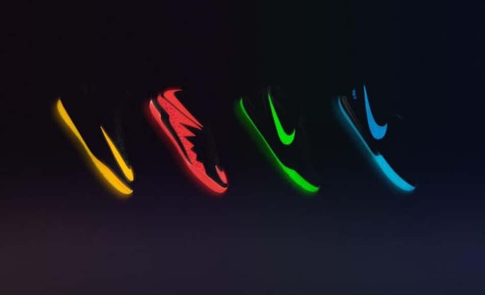 Chuteiras Nike - Brilha no escuro