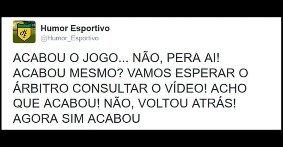 Arbitragem confusa no Fla-Flu rende enxurrada de piadas no Twitter