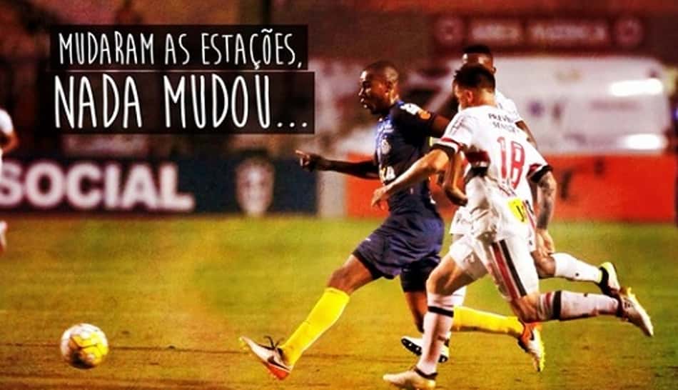 Santos provoca São Paulo - Humor