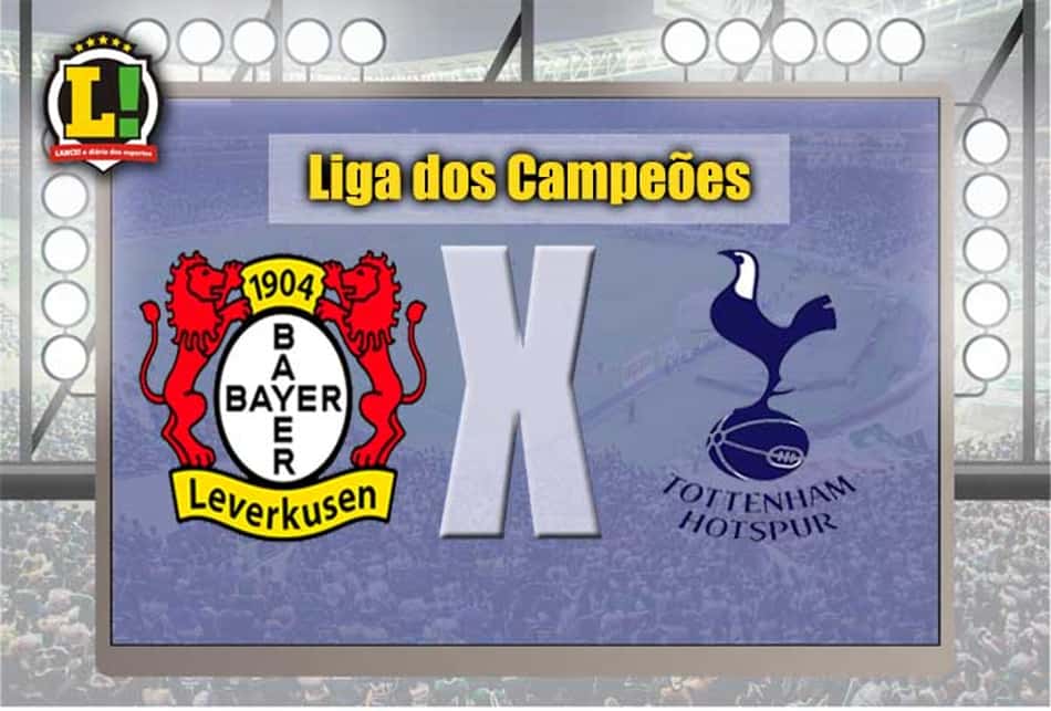 Tottenham e Bayer Leverkusen duelam pelo Grupo E da Champions