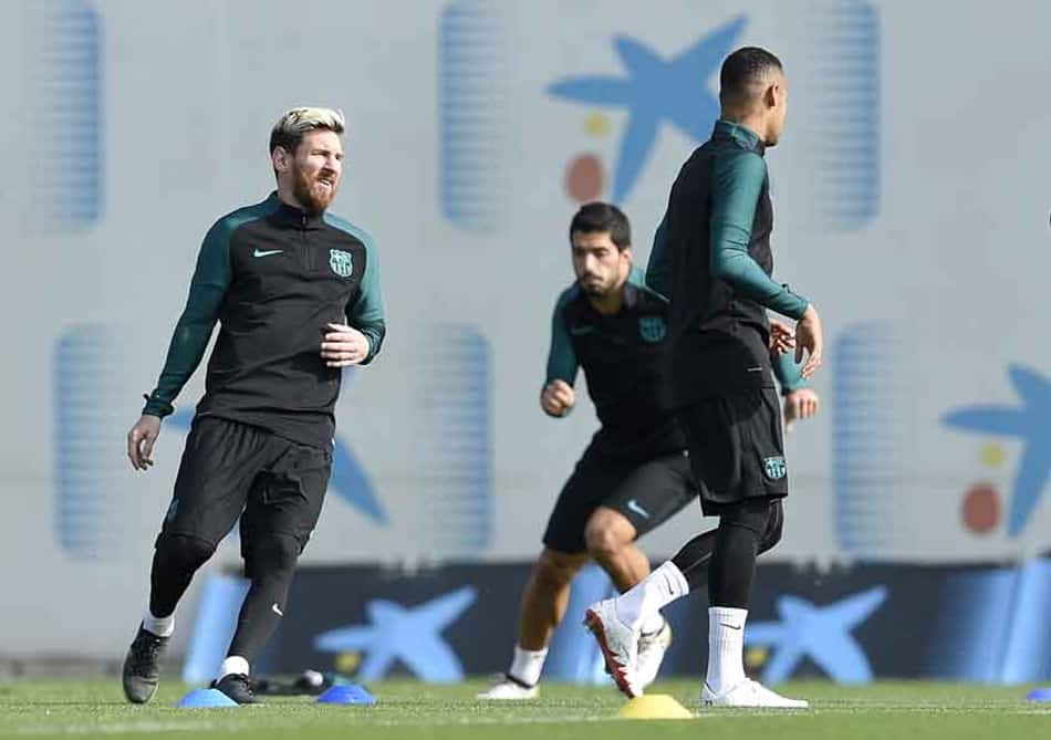 Barcelona deve ter time completo para enfrentar Manchester City