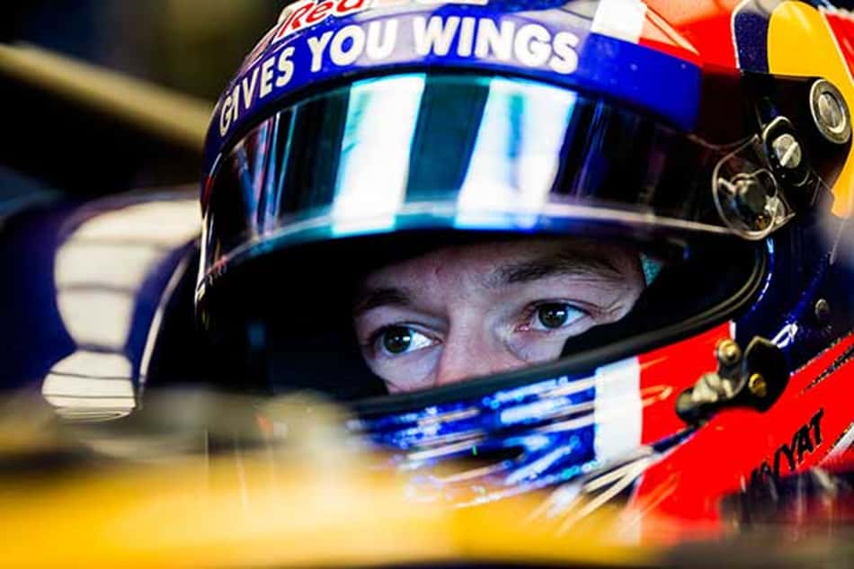 Kvyat afirmou estar confortável e confiante na Toro Rosso