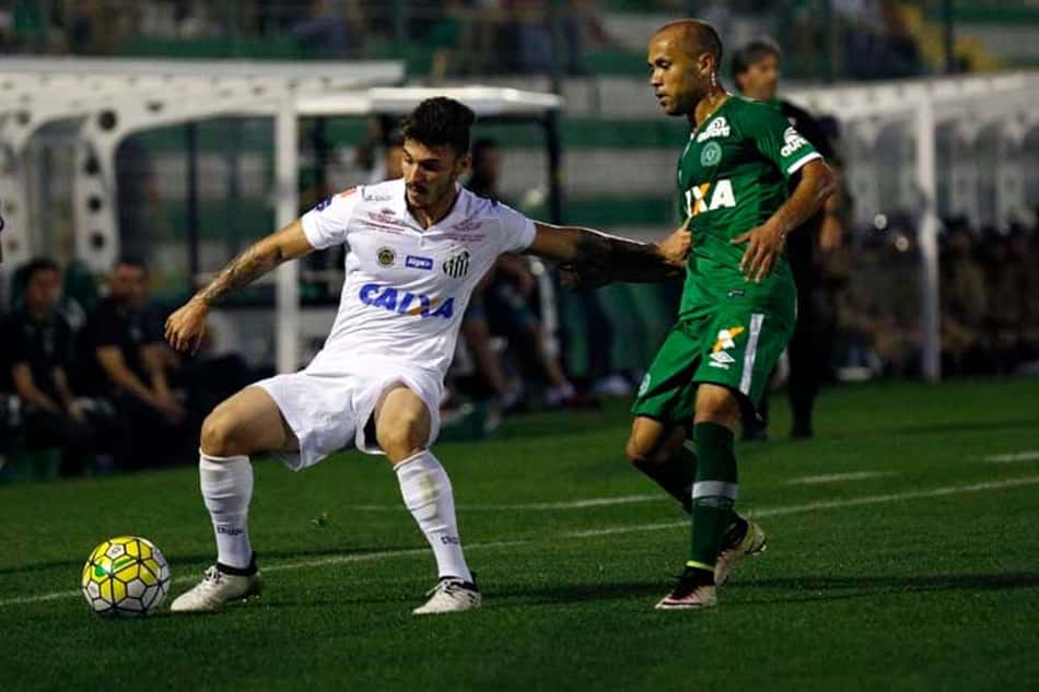 Último confronto: 23/10/2016 - Chapecoense 0 x 1 Santos